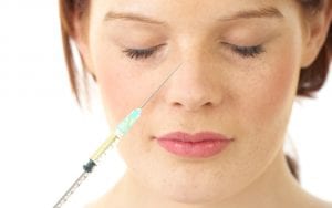 Botox bunny lines injection at the london facial care with Dr Fern